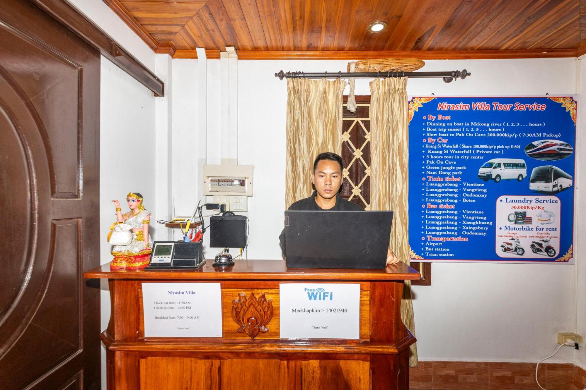 Nirasim Villa Luang Prabang Exteriör bild